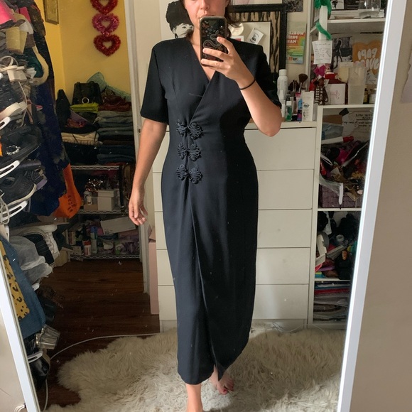 Maxi Black Vintage Ultra Dress - Picture 5 of 5